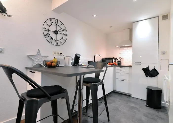 公寓 La Petite Terrasse Du Centre *