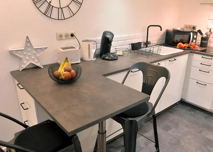 公寓 La Petite Terrasse Du Centre *